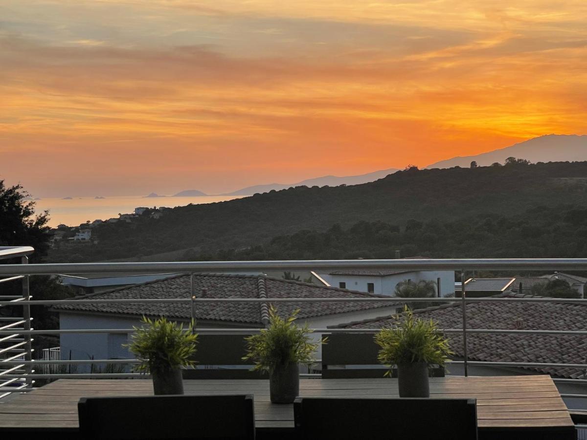 Ferienwohnung Coucher de soleil Porticcio  Exterior foto